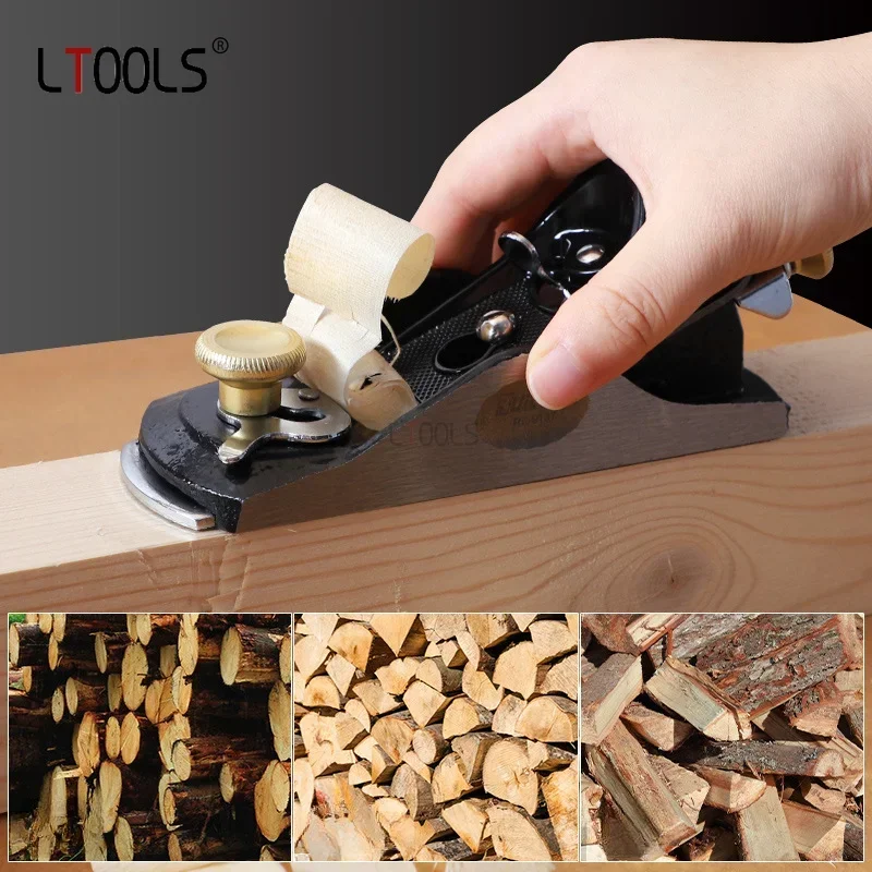 

Small European Woodworking Planer Iron Planer Flat Planing Wooden Board Trimming Chamfering Planing Woodworking Hand Push Planer