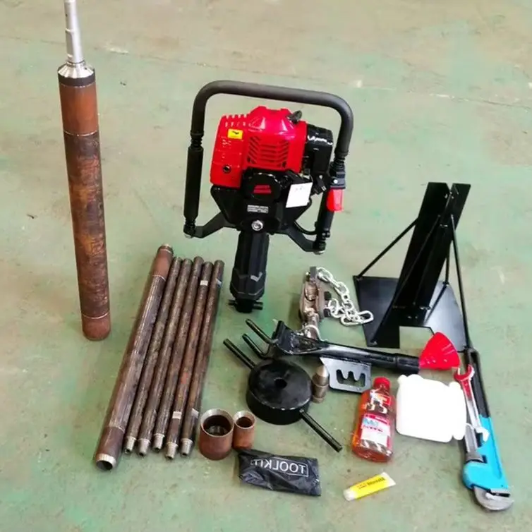 

Мобильная буровая установка на заказ, бензиновая/дизельная, 15-метровая, для бурения грунта, скальных пород, бетона, одноконтурная, легкая, точная