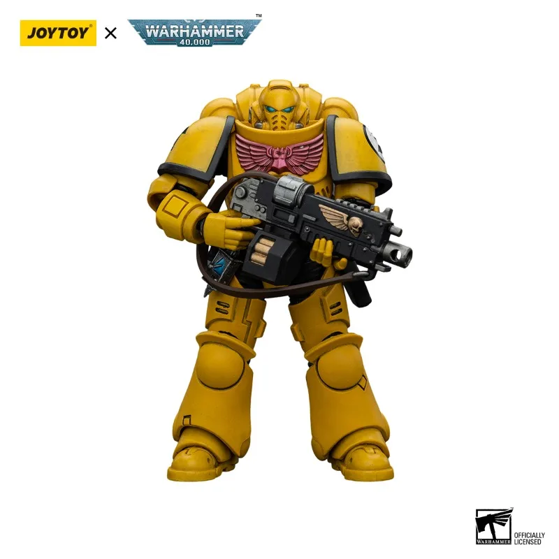 [In Stock] JOYTOY Warhammer 40K Action Figure 1/18 Imperial Fists Intercessors Anime Movability Model Collection Toys Gifts