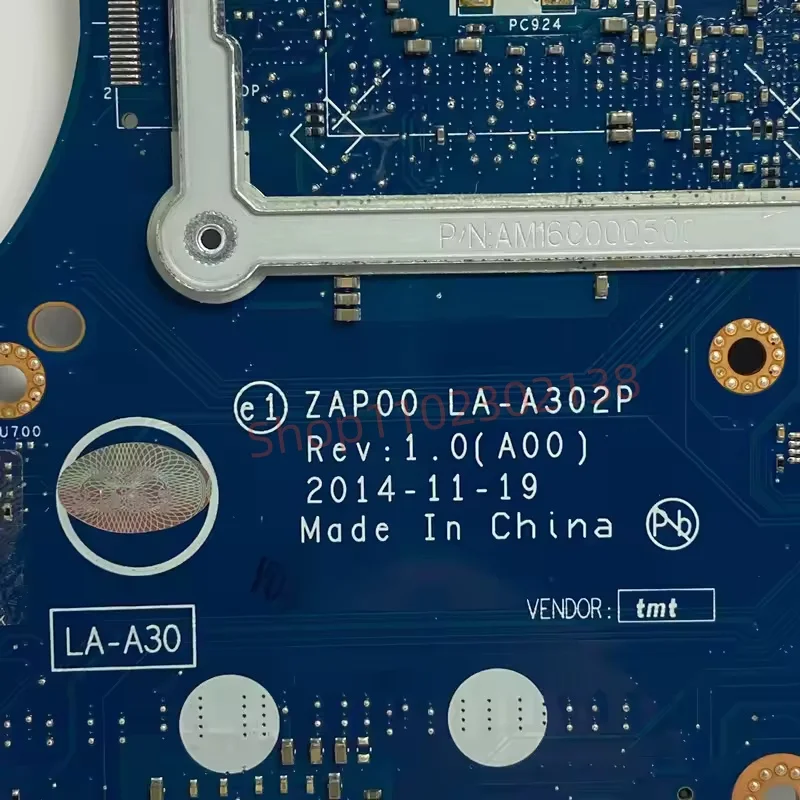 CN-0TMMX4 0TMMX4 TMMX4 メインボード DELL 13 R2 13 M13X ノートパソコンのマザーボード SR23Y I5-5200U CPU LA-A302P N16P-GX-A2 100% テスト済み