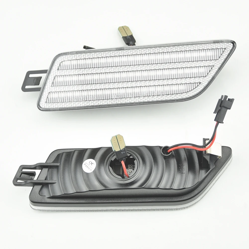 

2Pcs Canbus LED Dynamic Side Marker Lights Turn Signal Blinker Lamps For Porsche Macan 95B S Turbo GTS 2014-2021 OEM#95B945119