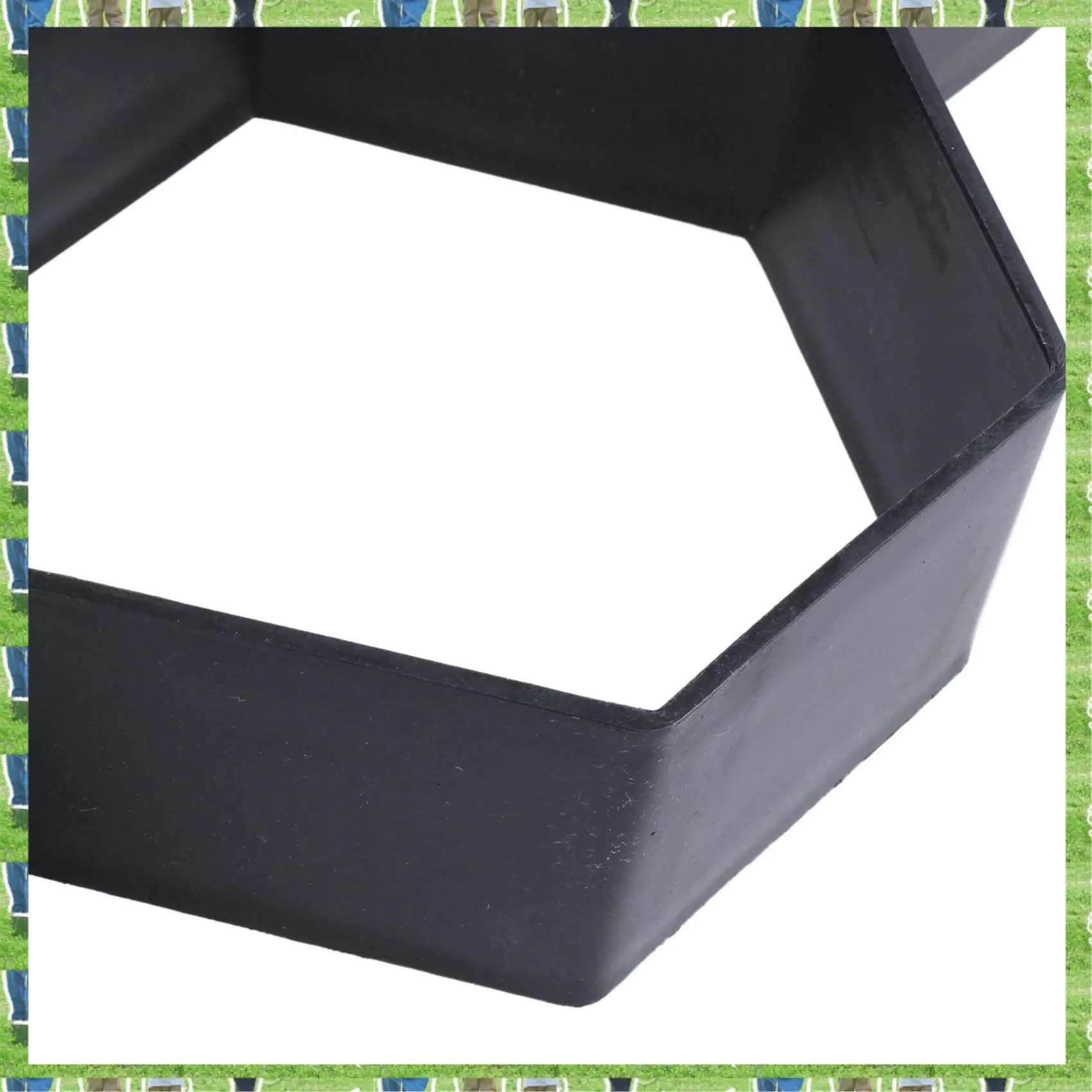 FTS 2X DIY Patio Walk Maker Stepping Stone Concrete Paver Mold Reusable Path Maker Mold Garden Paving Stone Molds 30X30cm