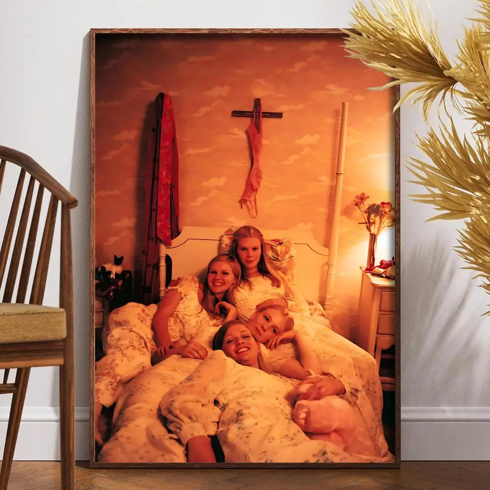 the virgin suicides Poster Nordic style room wall decoration self-adhesive HD waterproof AFE bar