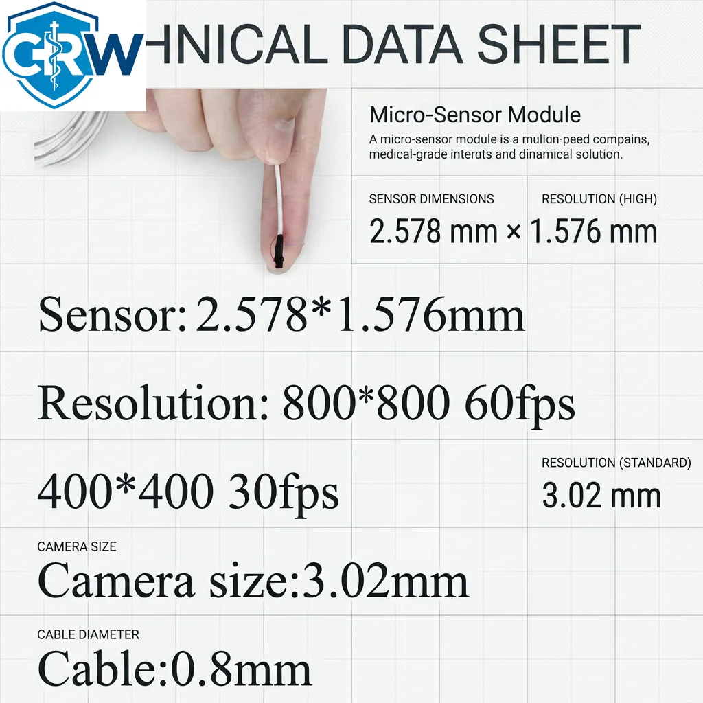 CRW OCHSA10 Color CMOS Image Sensor, OCHSA10  Module for Medical  , Micro USB Mini  Module