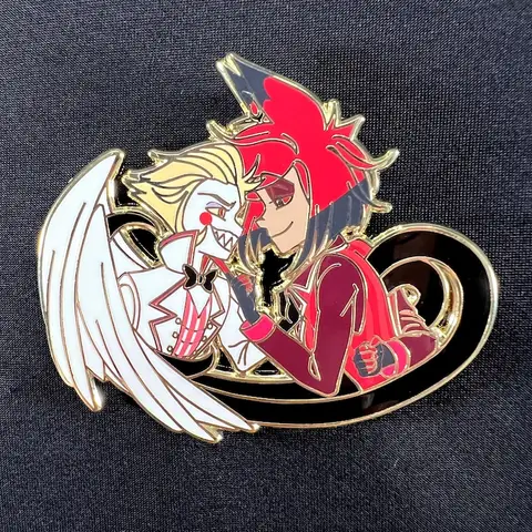 RadioApple Angst Enamel Pin