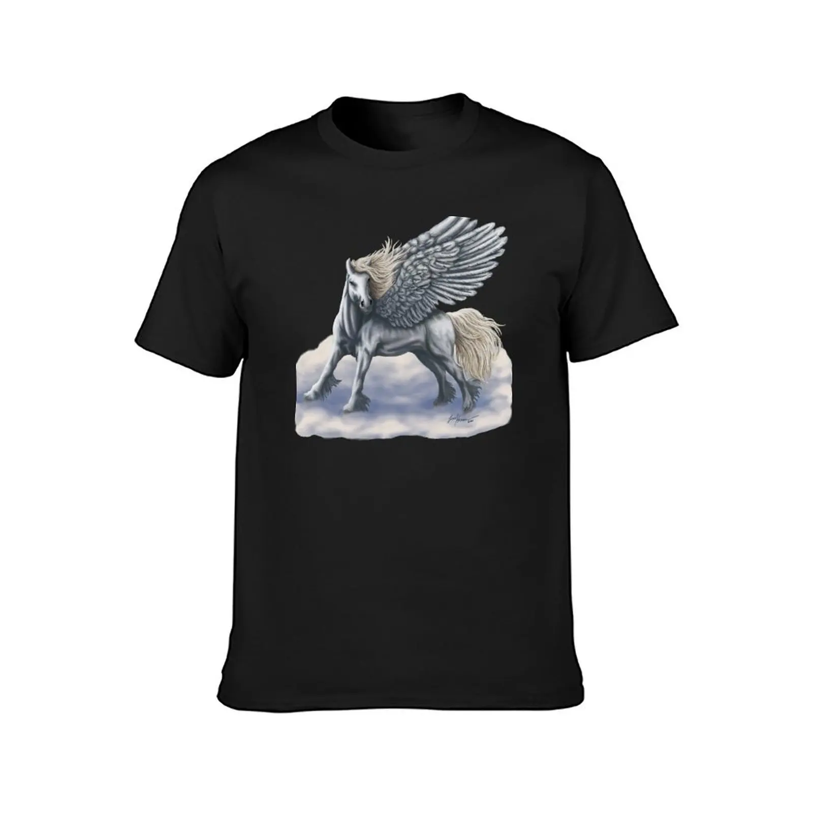 The Divine Pegasus T-Shirt graphics Aesthetic clothing mens t shirts pack