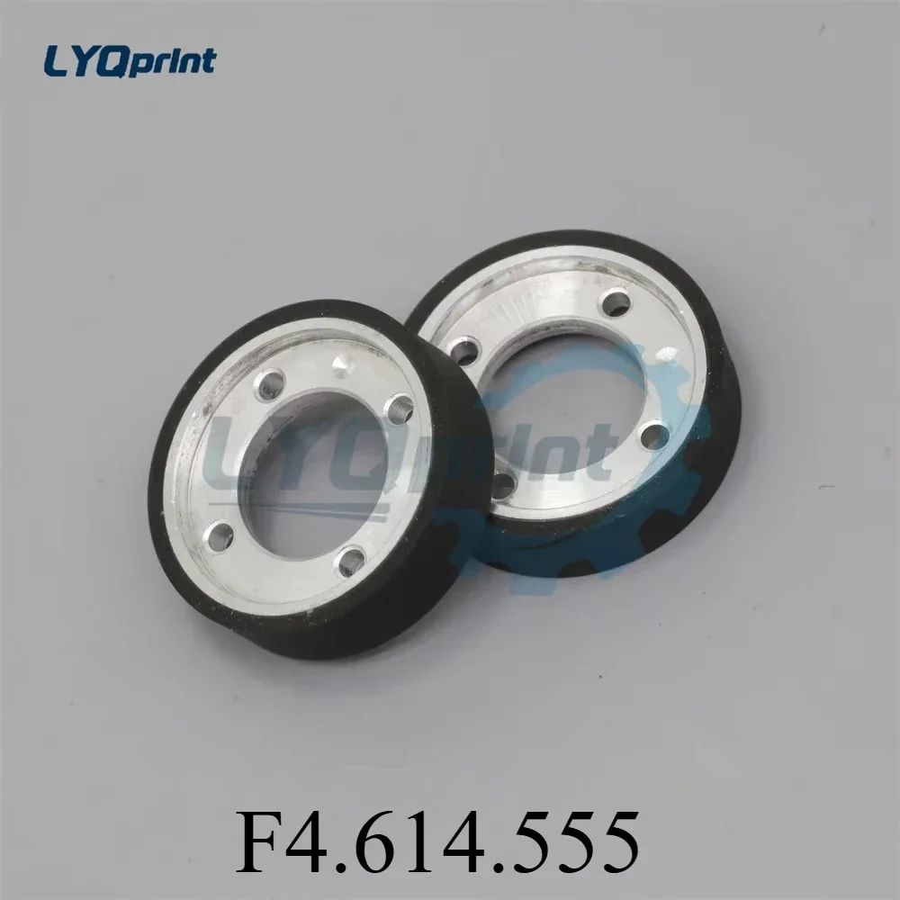 Zero-gap Heidelberg Friction Wheel Bearing Driving Roller F4.614.555 F4.614.556S Printing Machine Spare Parts