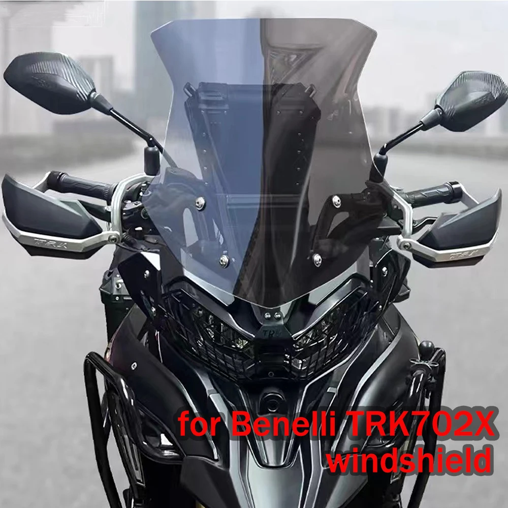 

New TRK 702X 2023 Windshield kit TRK702X Motorcycle front windshield for Benelli TRK702 X Windshield TRK702 Accessories