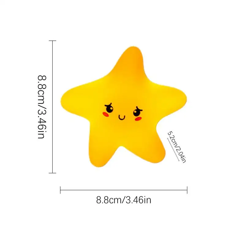 Cute Touch Night Light Dimmable Cute Kids Decor Lamp Cartoon Lights Bedroom Nightlight For Children's Room Bedside Table Desk