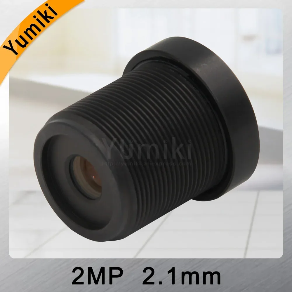 Yumiki CCTV LENS 1/3 2.1mm 150 Degree Wide Angle for CCTV Camera Security Camera