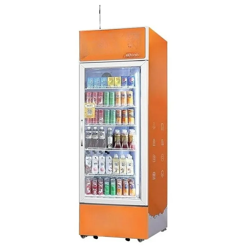 

Cost Effective Combo Vending Machine For Office Adjustable Temperature Refrigerant Beverage Smart AI Touchscreen