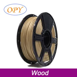 OPY Wood PLA Filament 1.75mm Real Wood Powder 3D Printer PLA Wooden Filament 3D Printing Materials 1kg 10m 100g