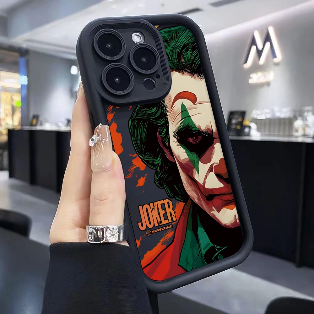 Jokers Harleys Quinns Phone Case for iPhone 16 15 14 Plus 13 12 11 iPhone16 iPhone13 Pro Max X Xs XR 8 7 Soft TPU Ladder Cover Jokers Harleys Quinns Phone Case for iPhone 16 15 14 Plus 13 12 11 iPhone16 iPhone13 Pro Max X Xs XR 8 7 Soft TPU Ladder Cover