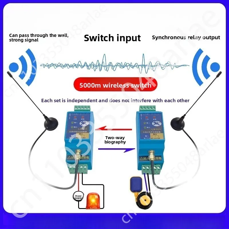 module-emetteur-et-recepteur-sans-fil-controleur-de-transmission-d'amelioration-du-signal-commutateur-de-telecommande-plc-lr101