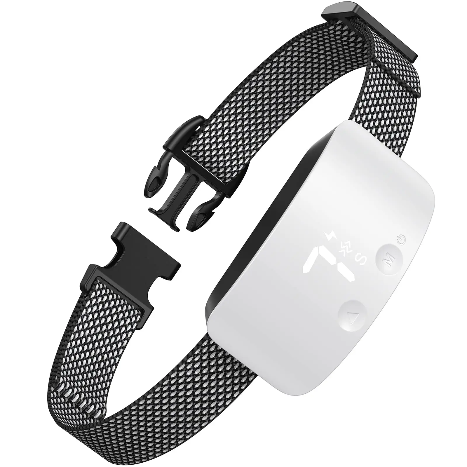 

Ошейник из коры для собак, перезаряжаемый тренировочный ошейник против лая с 7, регулируемой чувствительностью и интенсивностью звуковой сигнал и вибрацией для см