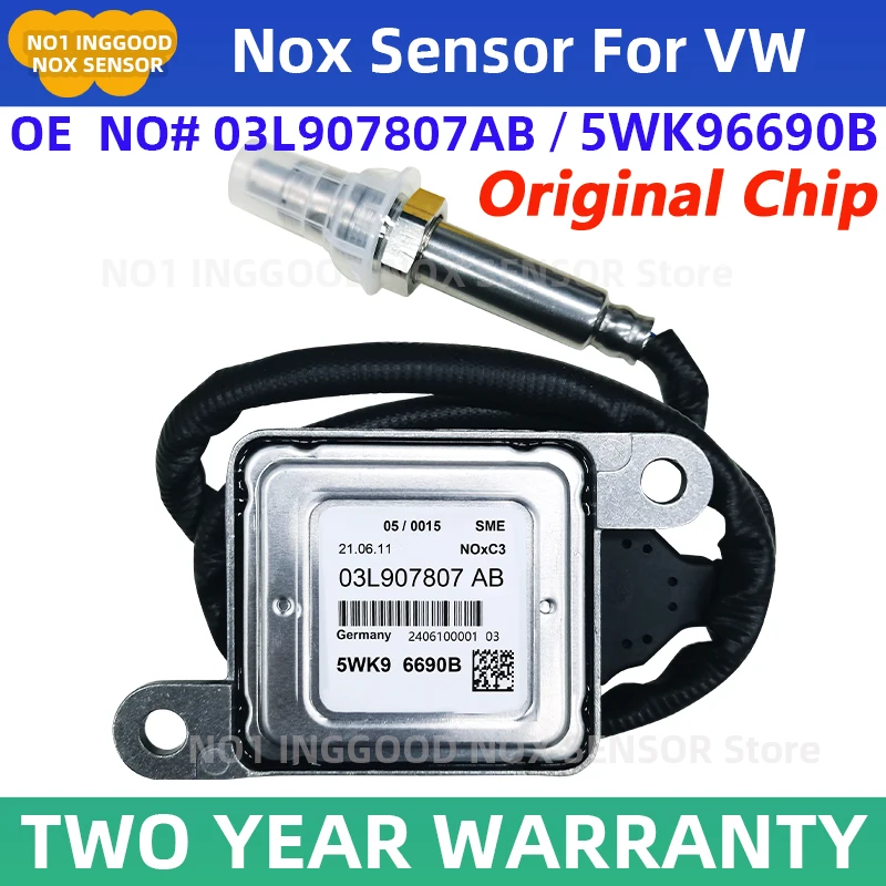 

03L907807AB 076907807A 5WK96690B 076907807 Original New Nitrogen Oxide Nox Sensor for VW For Volkswagen CRAFTER