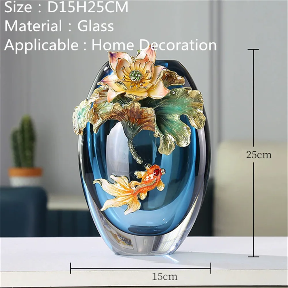 Modern Light Luxury Vase Home New House Living Room Entrance Bedroom TV Cabinet Wine Cabinet Decorative Craft Ornament