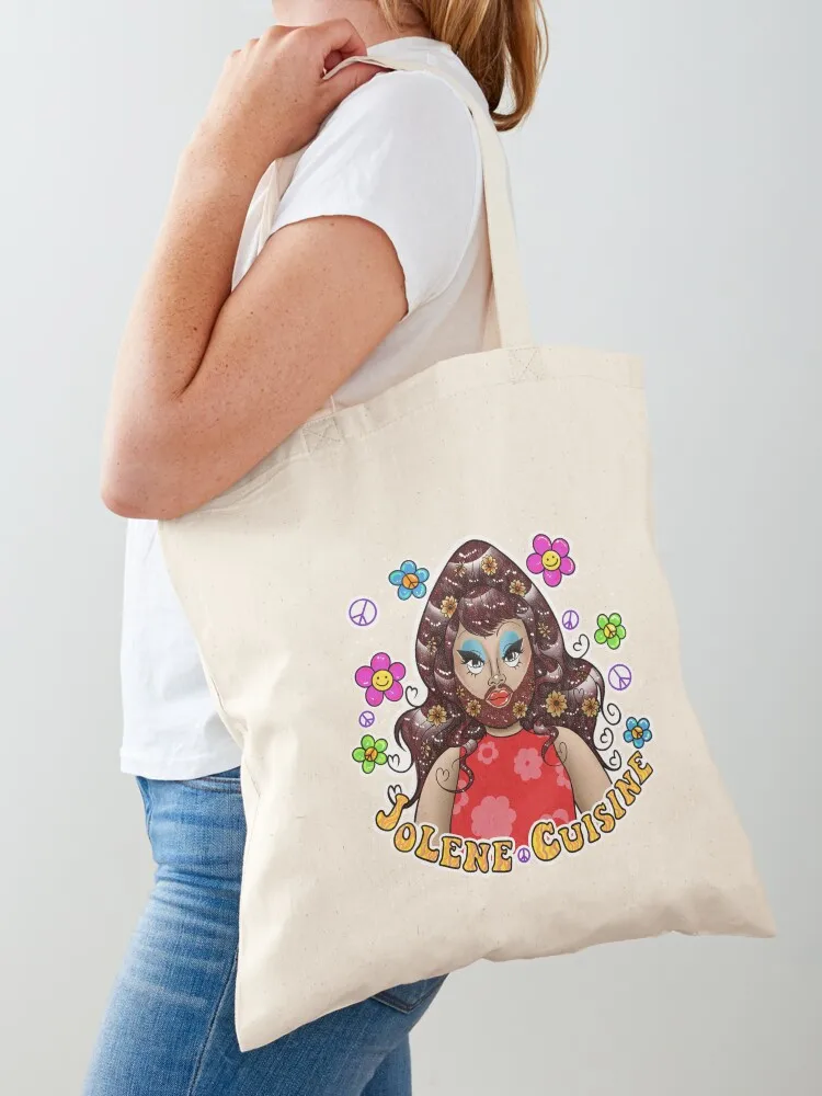 

Jolene Cuisine - Flower Power! Tote Bag shopper bags cloth bag woman tote bag Portable shopping