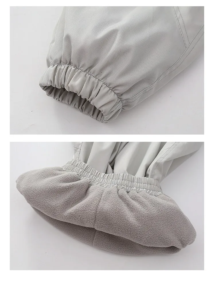 2025 جديد الطفل بناطيل تزلج الأولاد الخريف الشتاء الصوف الدافئة كبار السن الاطفال السراويل الرياضية في الهواء الطلق مقاوم للماء يندبروف Coldproof الموضة #4