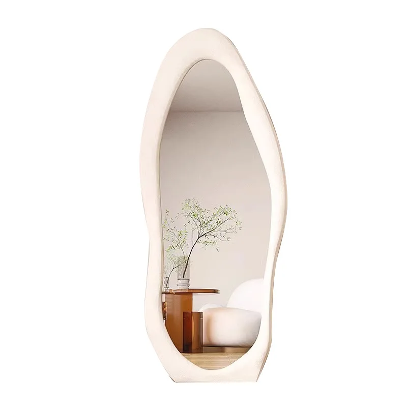 

Modern simple household irregular full-length mirror Customized Internet celebrity clothing store fitting mirror