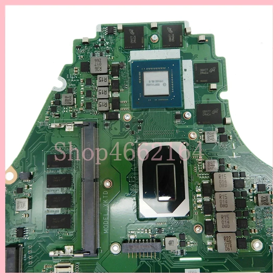 DAXKTDMB8C0 i5 i7-10th CPU GTX1650ti 4GB/8GB Mainboard For Asus