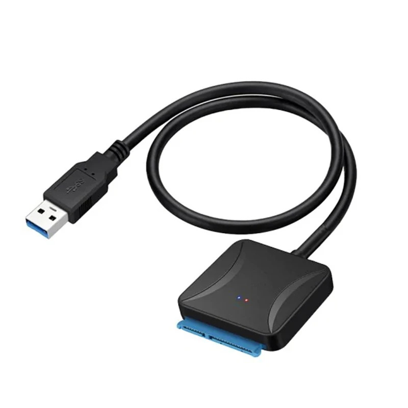 Kualitas Tinggi USB 3.0 untuk SATA Kabel Konverter Adaptor 5Gbps untuk 2.5 3.5 Laptop Hard Disk SATA HDD SDD DVD CD-ROM DVD-ROM