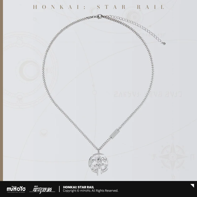 MiHoYo resmi asli Honkai Star Rail Collection fairing tentang langit berbintang tema kalung Dough Cosplay liontin hadiah