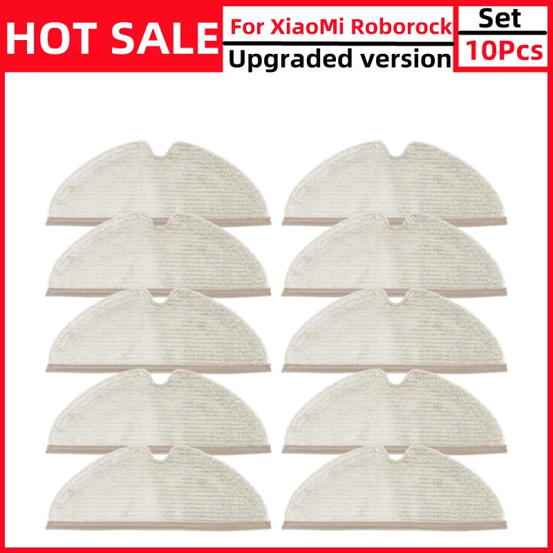 For XiaoMi Roborock S5 Max S6 Pure S6 MaxV S5 S51 S50 S55 Xiaowa E25 E35 Vacuum Cleaner Parts New Mop Cloths Rags Accessories