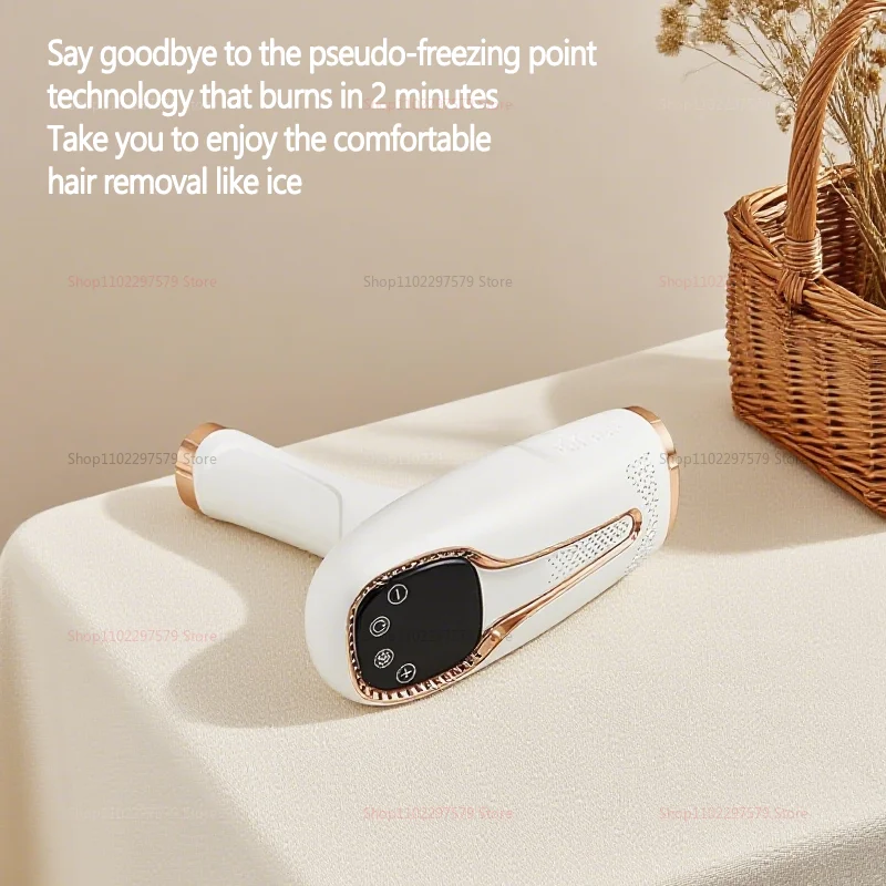 เครื่องกำจัดขนเลเซอร์แบบพกพาขายดีที่สุด สำหรับผู้ชายและผู้หญิง ใช้ในบ้าน ไม่เจ็บ ดูแลผิวหนัง ใช้งานง่าย ชาร์จซ้ำได้