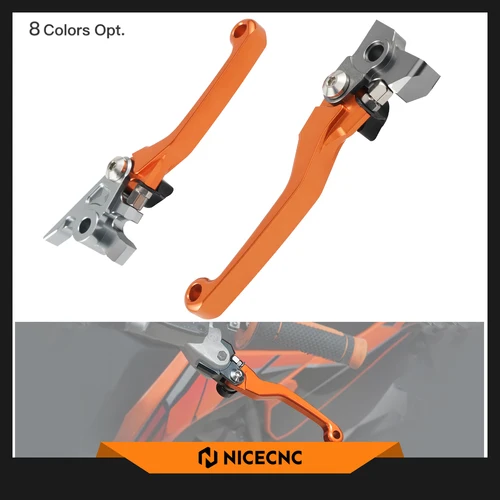 NICECNC para KTM XCW EXC 300 EXCF 500 450 350 250 SX XC SXF XCF 2014-2023 2022 2021 Kit de palanca de freno pivotante para motocicleta