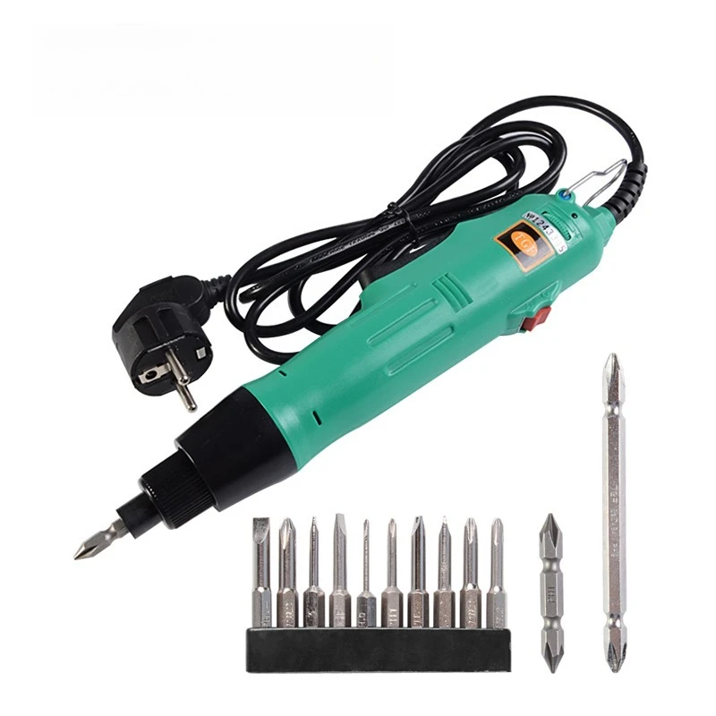 

220V electric screwdriver set, adjustable speed, rechargeable electric multi-function