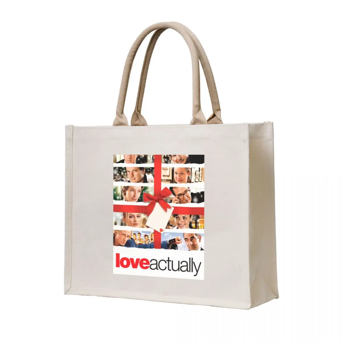 

Love Actually Tote Bag Canvas ecological bags reusable shopping bags