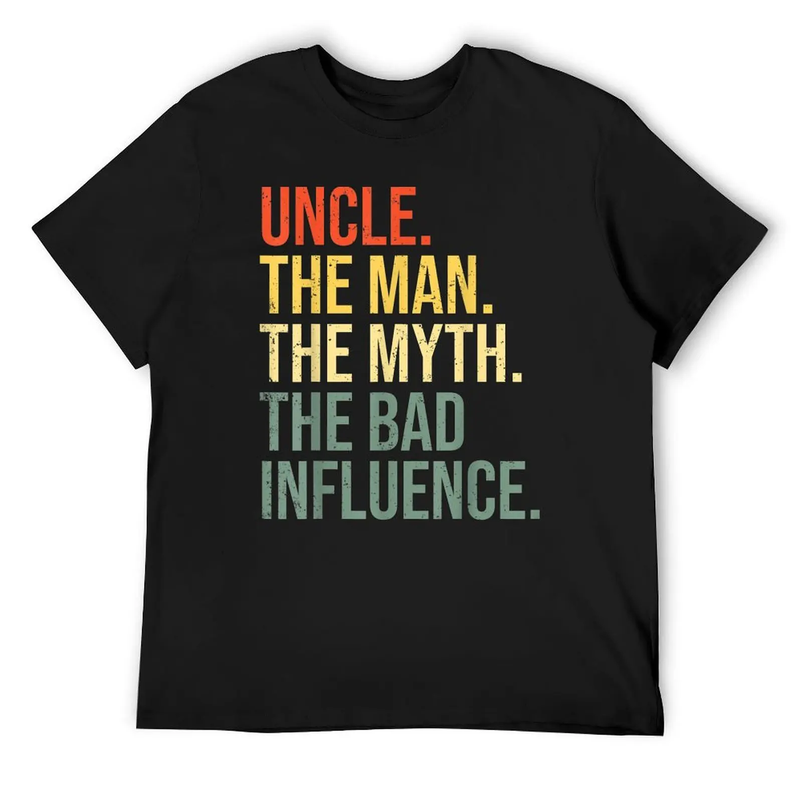

Мужская футболка Uncle The Man The Myth The Bad Influence Best Funny Uncle футболка аниме футболка дешевые вещи мужская одежда