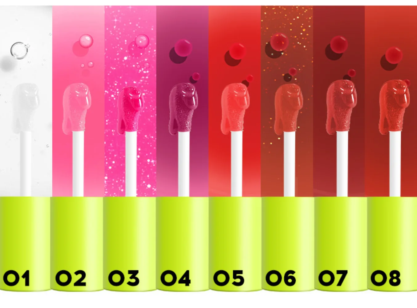 6pcs Mirror Lip Gloss Set Lip Oil To Reduce Lip Lines And Moisturize For Long Term Pearl-Enhanced Lip Balm Transparent Lip Gloss