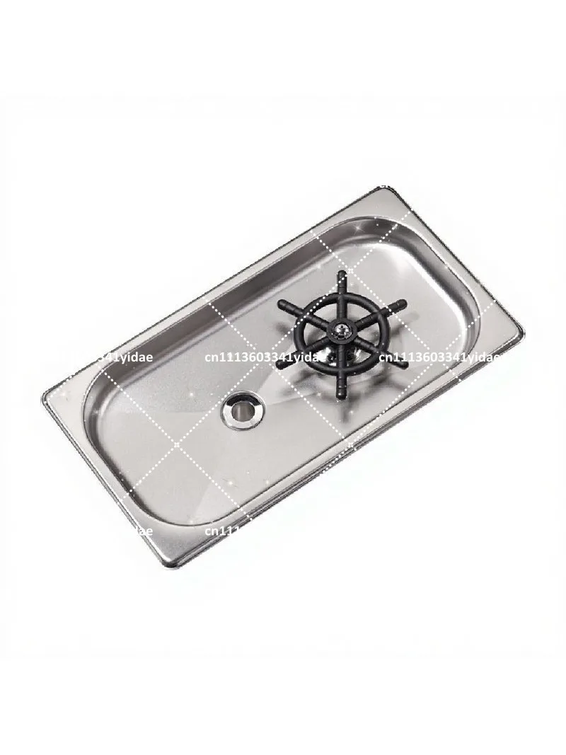 Stainless Steel Automatic Cup Washer No-Clean Bar Cafe Water Bar Counter Cup Washer