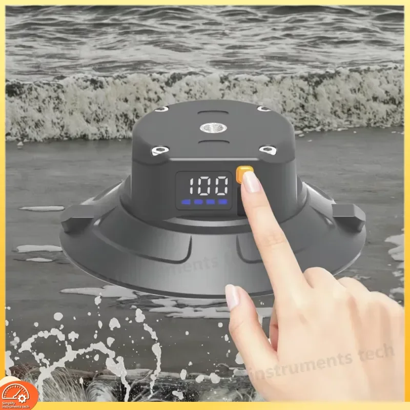 Heavy Duty 6 Inch Manual Suction Cup Mount Camera Holder Non Marking Waterproof Air Pressure Detection Strong Grip for Car