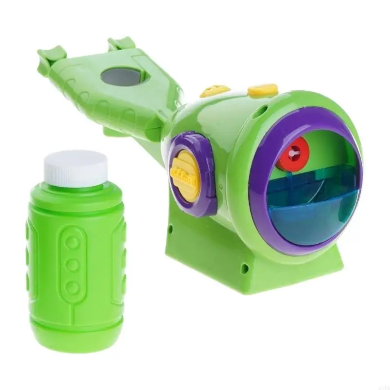 Glowing Automatic Bubble Maker Automatic Blowing Machine Kids Bike Accessory Electric Bubble Generator Outdoor Play 