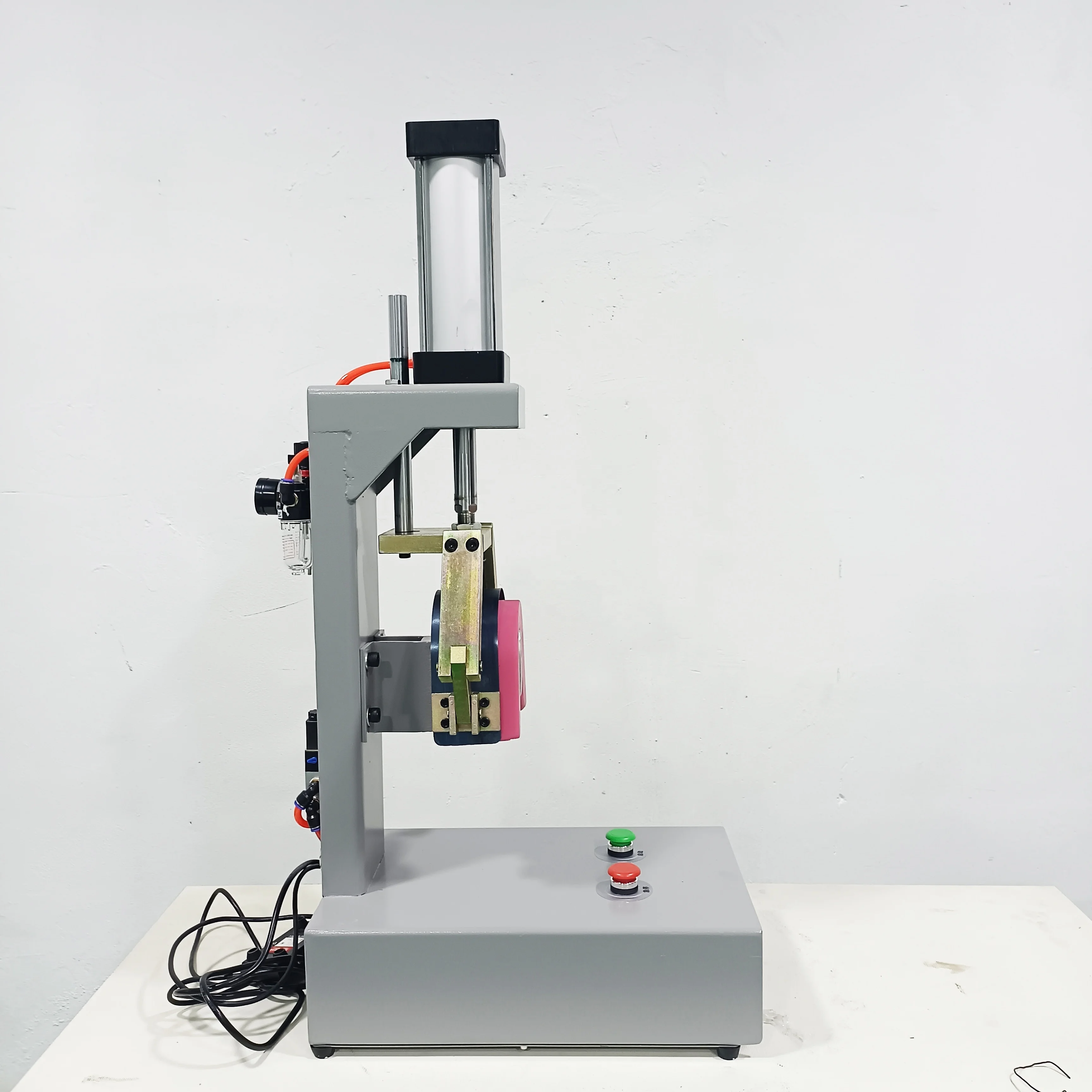 Mini Single Heat Heel Setting Footwear Machines Equipment Small Back Heel Part Counter Molding Machine