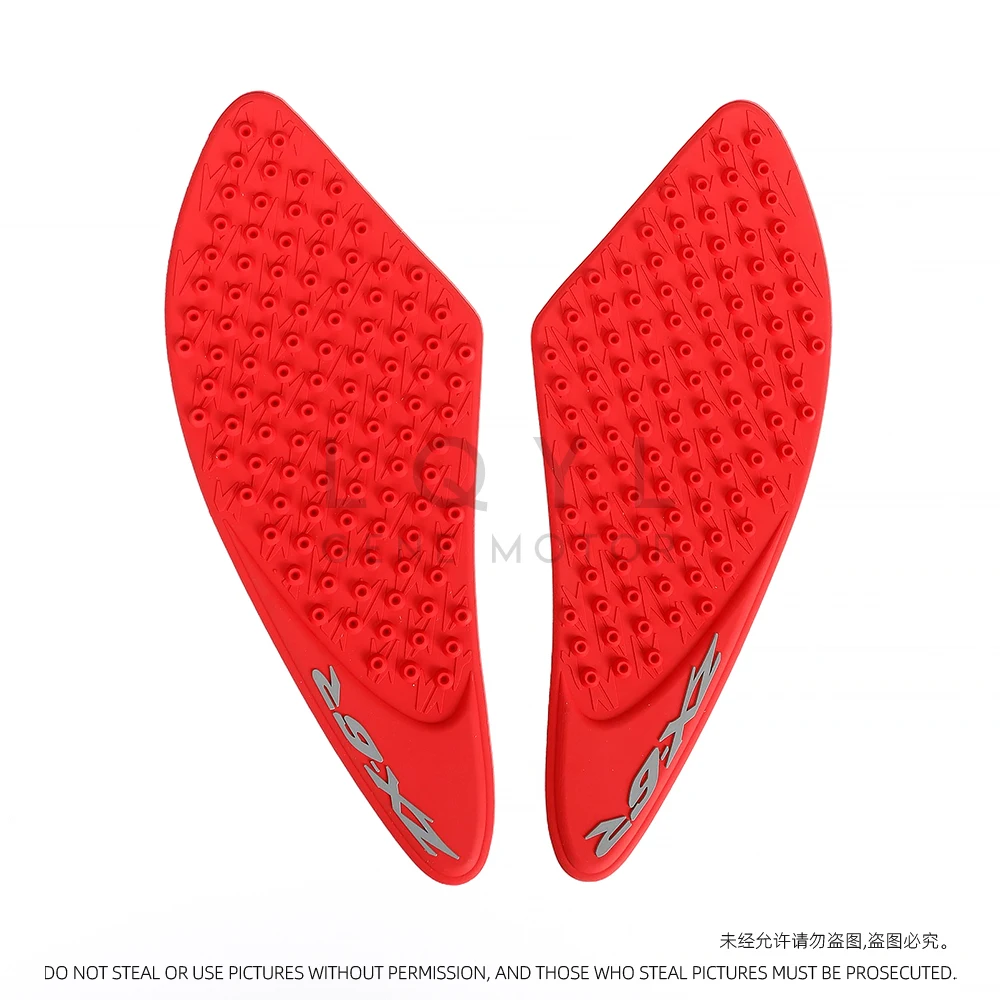 دراجة نارية ملصق مكافحة زلة خزان الوقود وسادة 3M الجانب الغاز قبضة الركبة لكاواساكي ZX-6R 2007-2008 ZX6R 2007 2008 ZX 6R 07 08