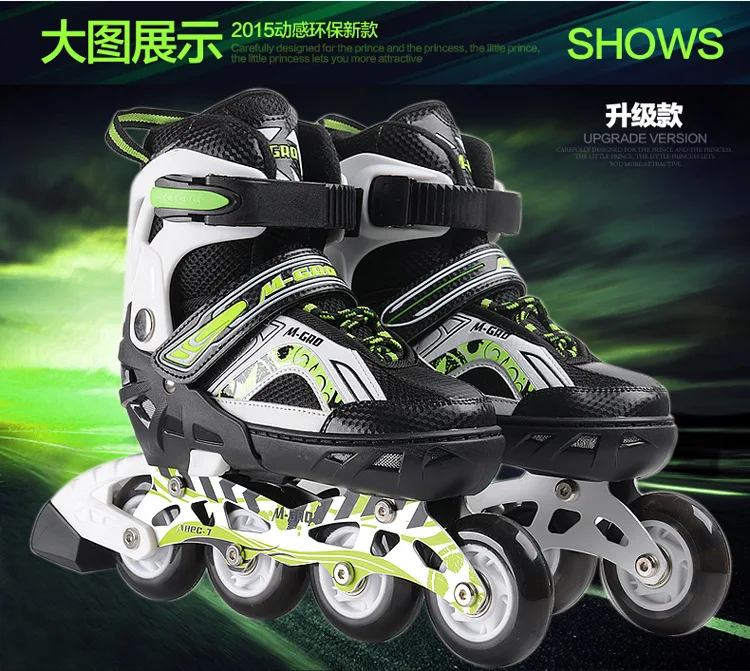 2024 Large size adult skates unisex adjustable inline skates without protective gear