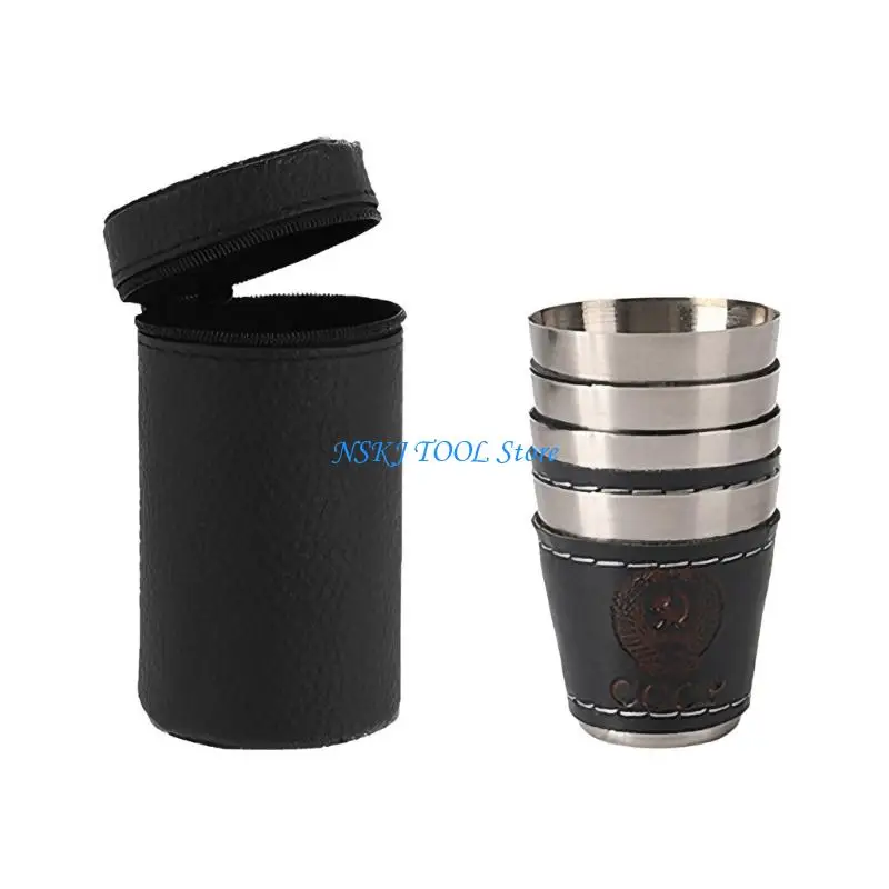 L8RC Insulated Shot Cups Keep Drink Chilling Nonrust Steel Design Thermal Glasses
