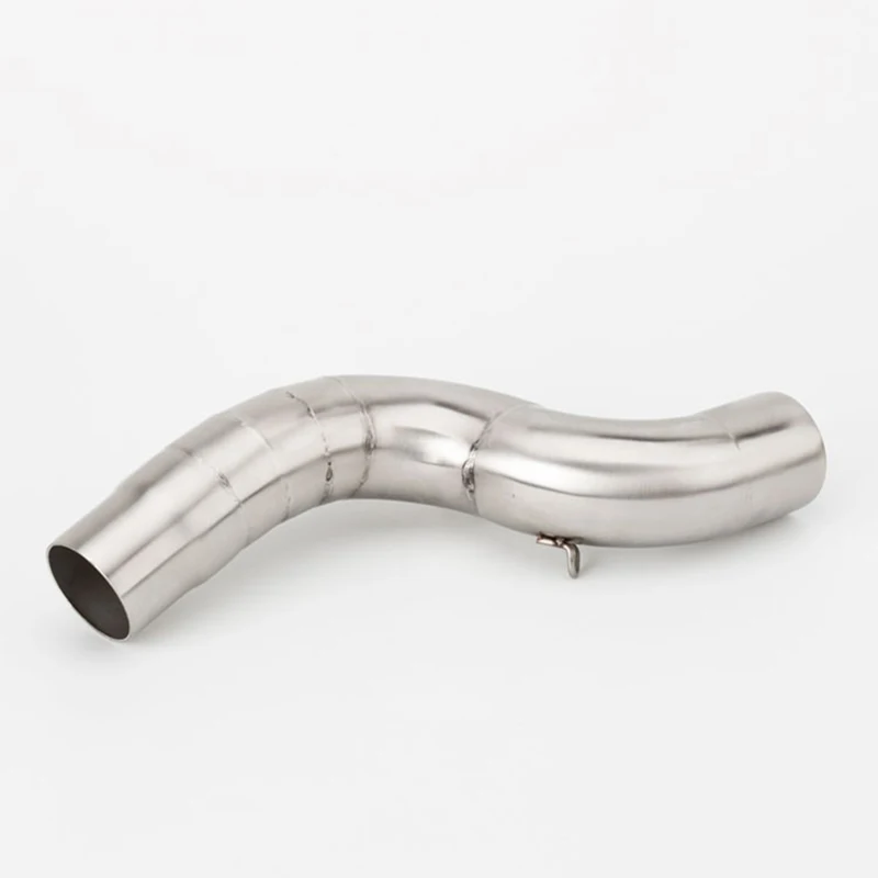 ZX6R ZX-6R 636 Motorcycle Carbon Fiber Exhaust Muffler Mid Link Pipe for Kawasaki ZX6R 2007-2008 636 2004-2008