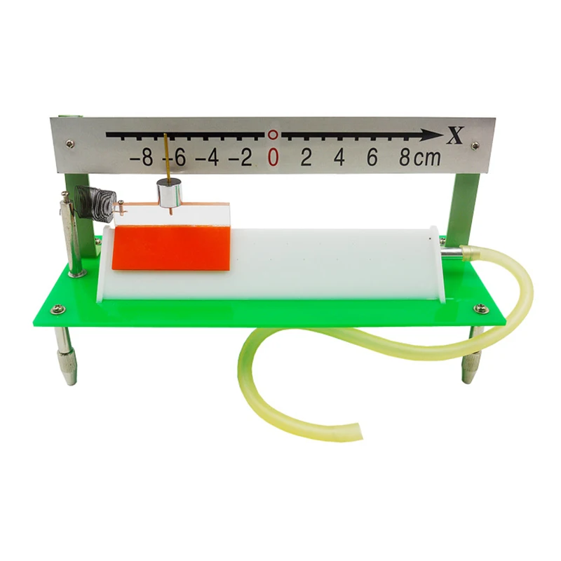 Spring Oscillator Physics Teaching Tool Horizontal Air Cushion Harmonic Vibration Law With Scale Latex Tube Lab Equipment