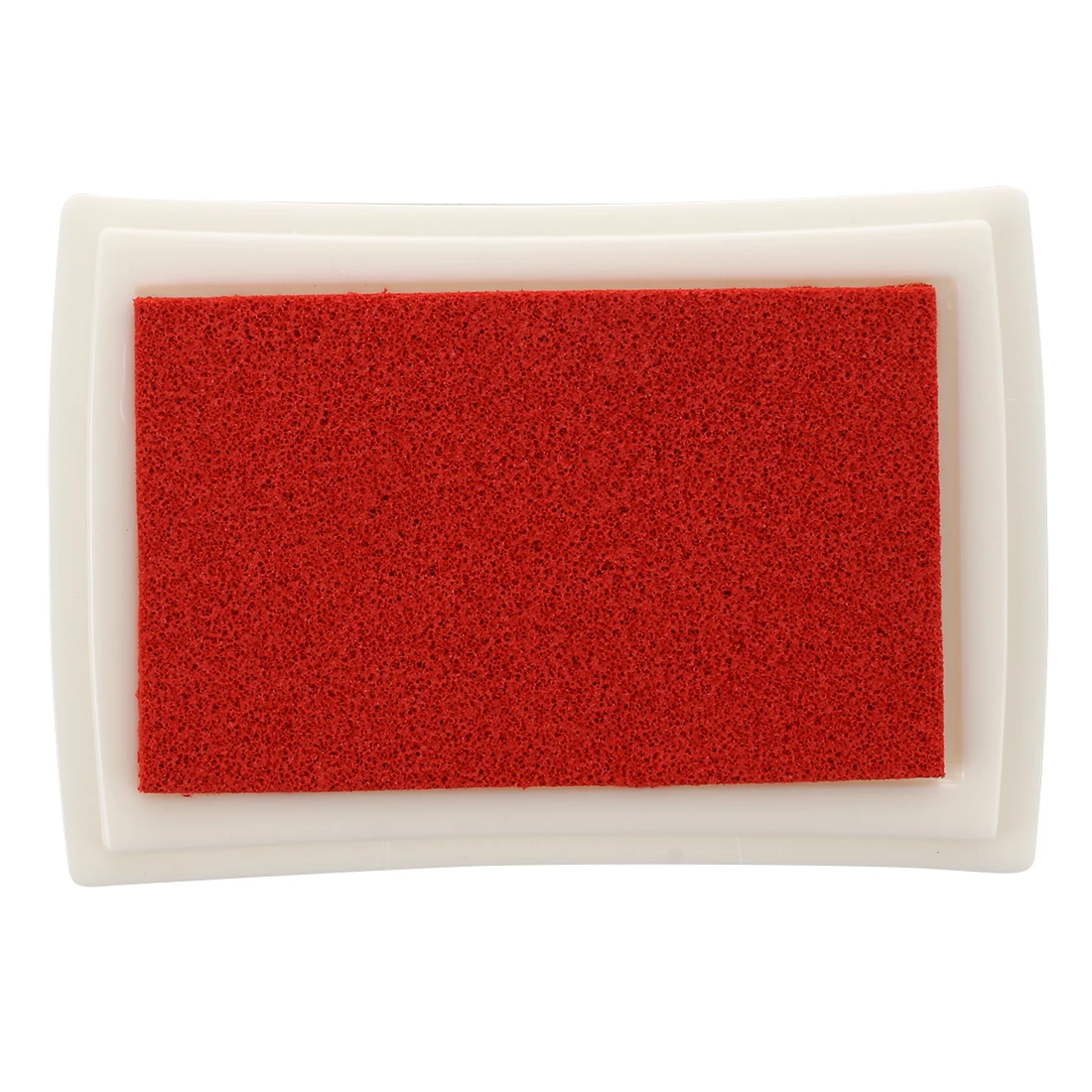 Fingerprint Ink Pad para Crianças, Tinta Cor, Vermelho, Presente