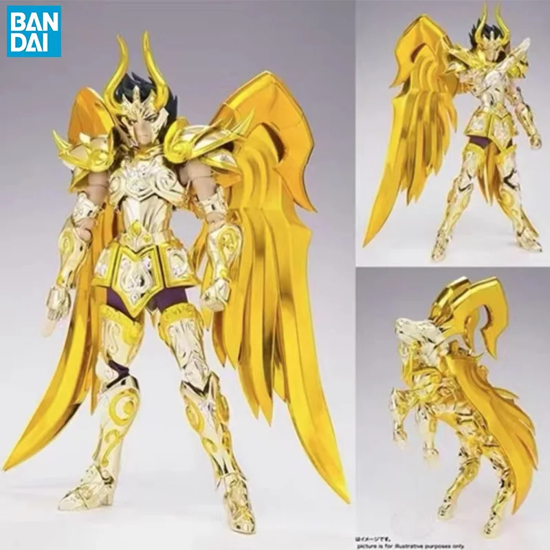 

100% In Stock Original BANDAI Saint Myth Cloth EX Capricorn Shura God Cloth Saint Seiya Soul Of Gold Anime Figures Model Toys
