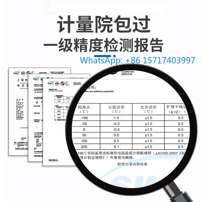 Laboratory micro PT100 platinum thermistor three wire temperature sensor with ultra small size of 1.5mm