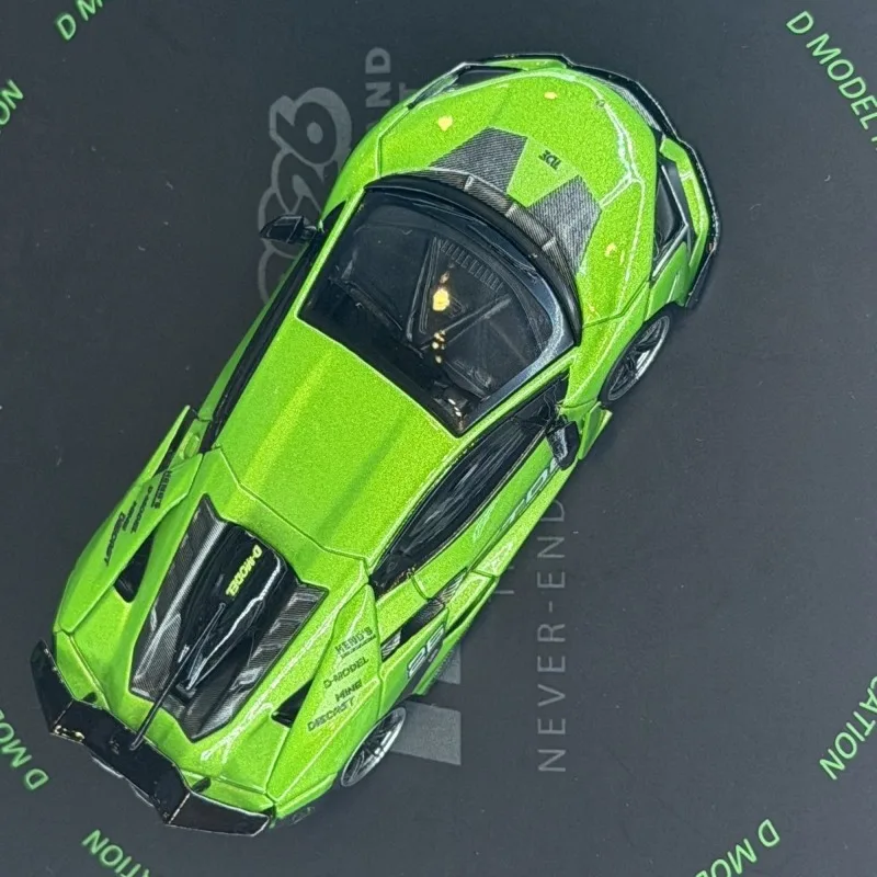 D Model 1/64 Revuelto 2026 TDE Verde Selvans Alloy Motor Vehicle