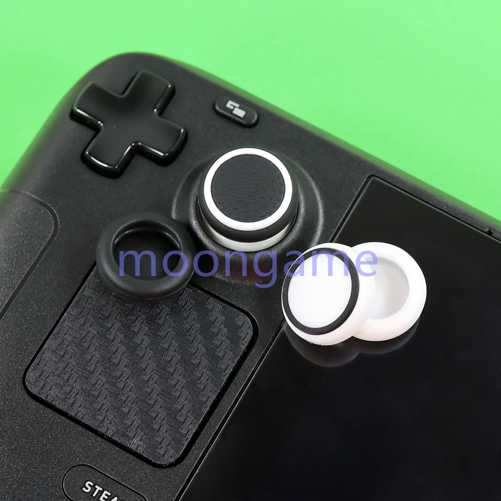 150 قطعة مضيئة المضادة للانزلاق سيليكون عصا التحكم قبعات تحكم Thumbstick ل سطح البخار توهج ضوء قبضة هلام الحرس #6