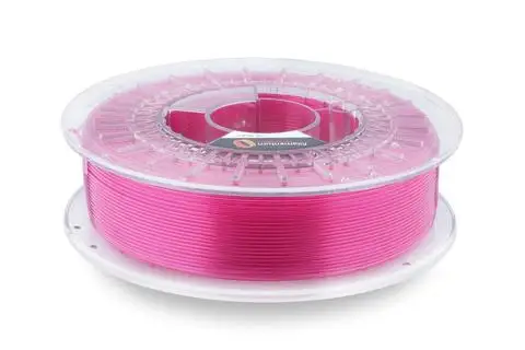 Filament CPE HG100 printer 3D brand filamentum Color Pink Blush Transparent 1,75mm 750gr Material PETG modified Technical