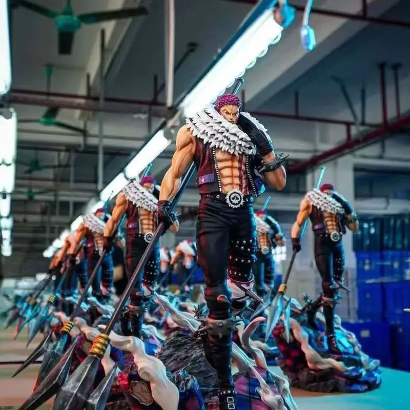 

Hot One Piece Katakurikaga 2 Super Handheld 39cm Battle Form Gk Model Trendy Play Statue Desktop Ornament Boy Gift